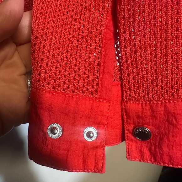 Fantom sports Red Jacket with Standing Collar - Picture 6 of 10